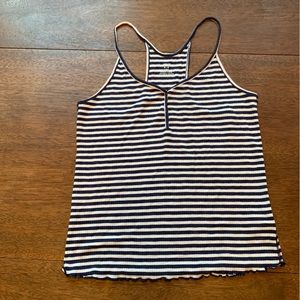 Aerie Striped fitted tank top